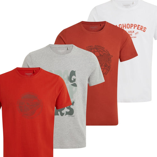 Craghoppers Mens Lucent Organic  Short Sleeve T-Shirt