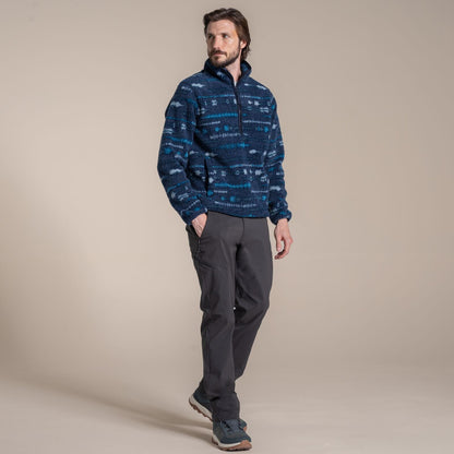Craghoppers Mens Rawthey Borg Half Zip Fleece