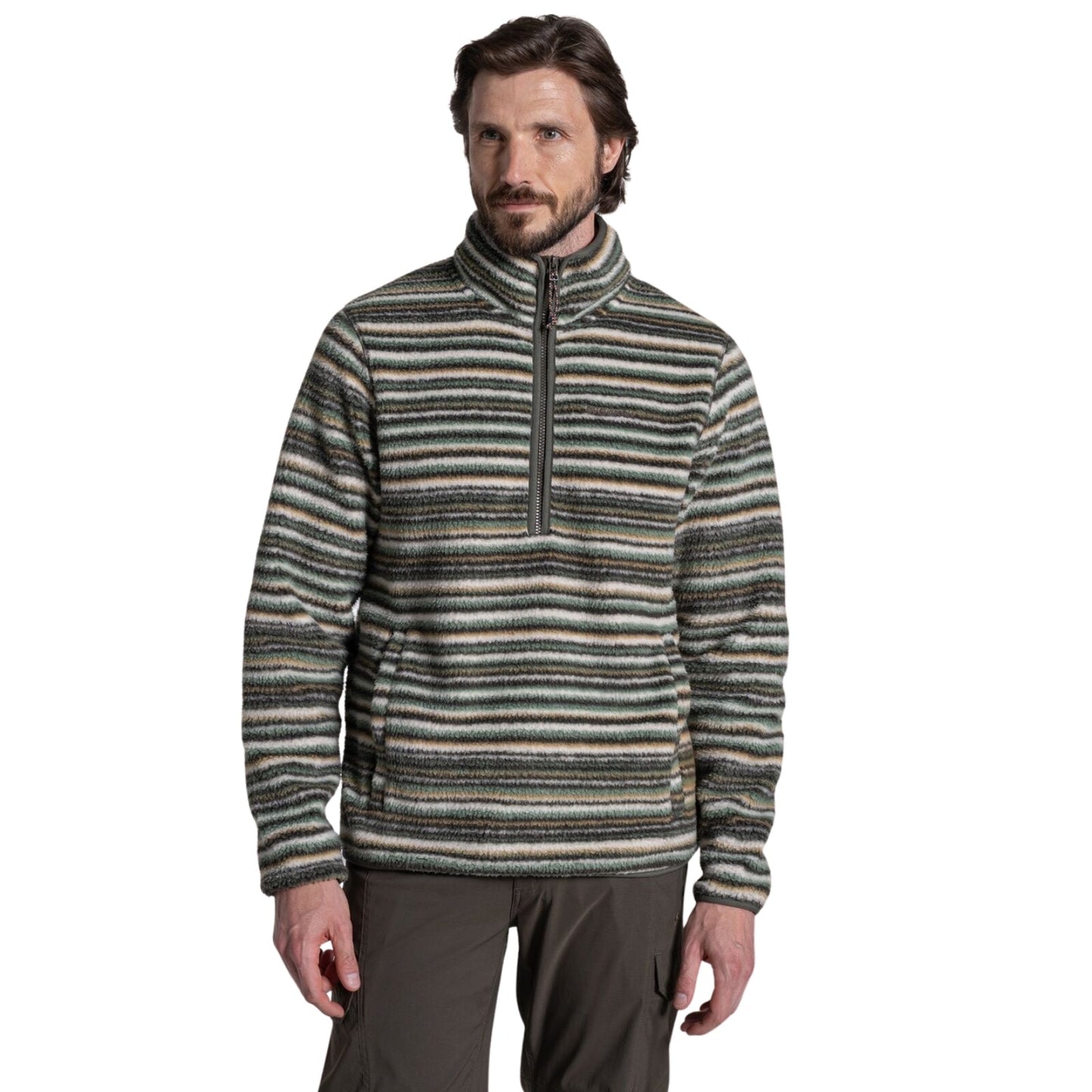 Craghoppers Mens Tatton II Borg Half Zip Fleece