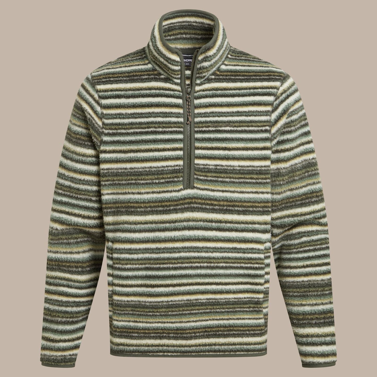 Craghoppers Mens Tatton II Borg Half Zip Fleece