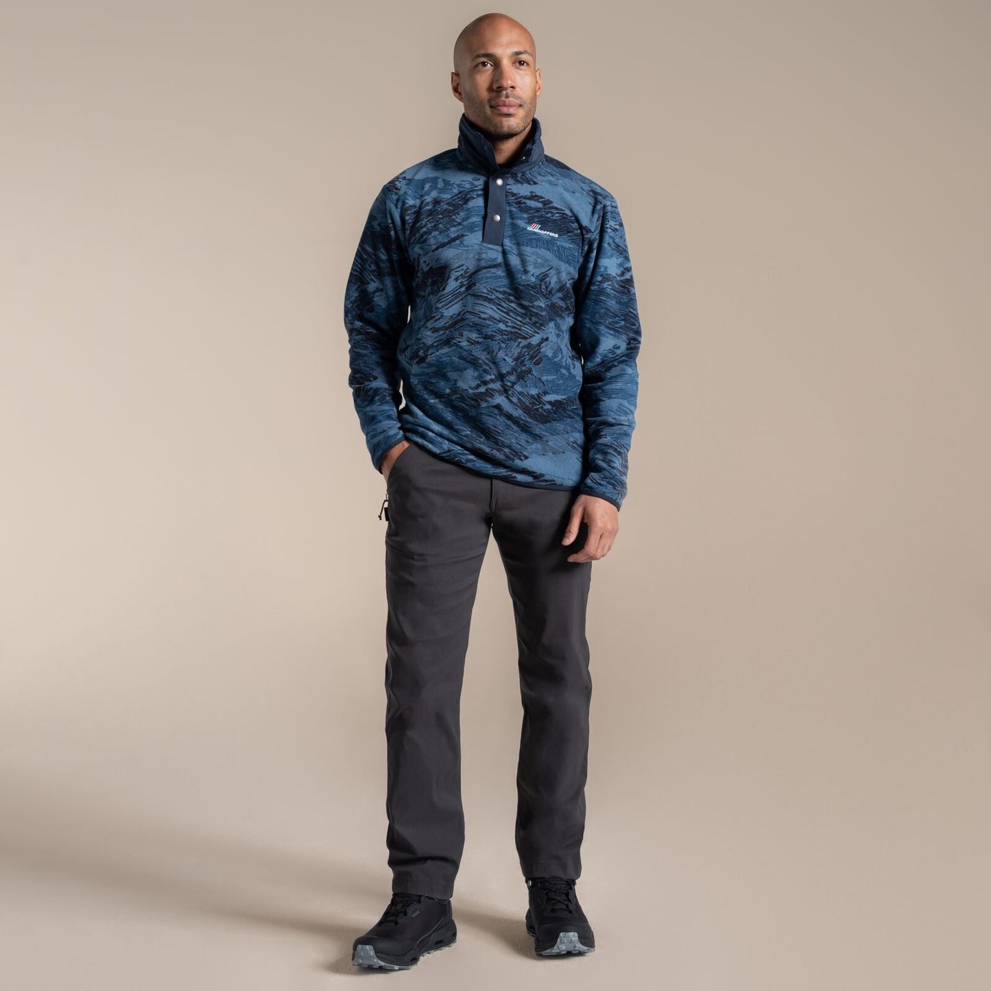 Craghoppers Mens Dewlish II Micro Half Zip Fleece
