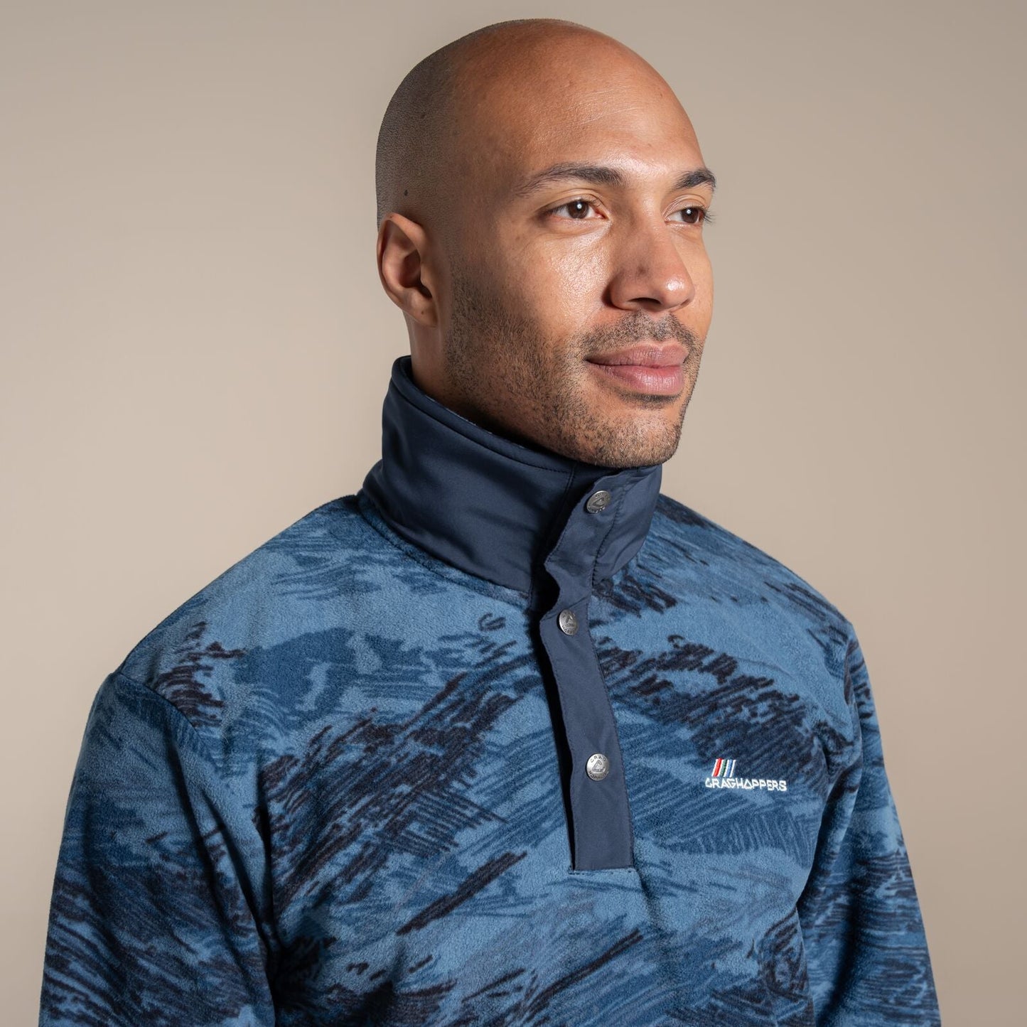 Craghoppers Mens Dewlish II Micro Half Zip Fleece