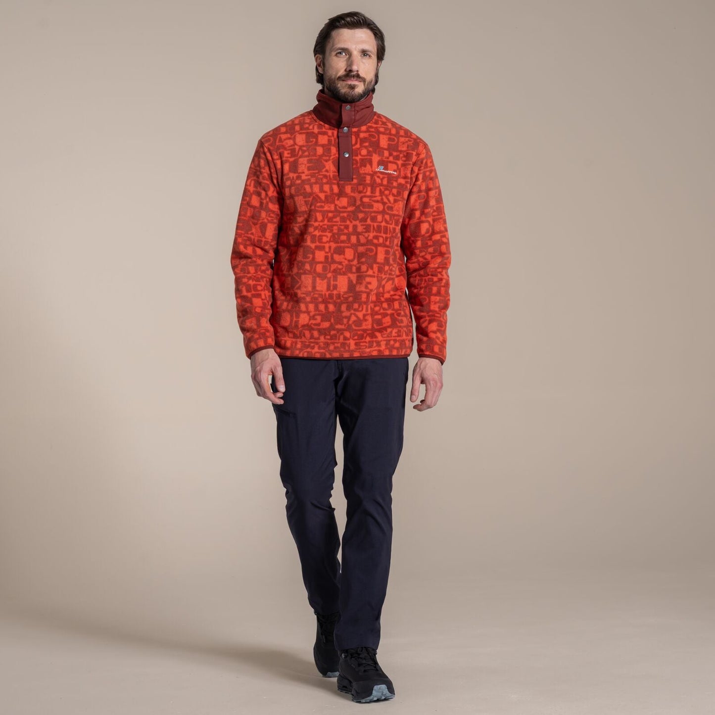 Craghoppers Mens Dewlish II Micro Half Zip Fleece