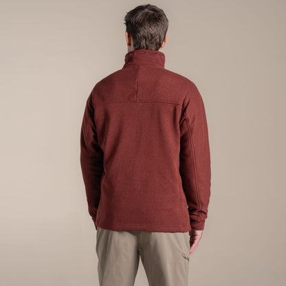 Craghoppers Mens Torney III Knitlook Half Zip Fleece