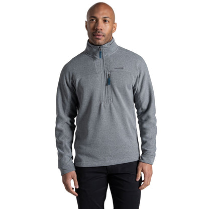 Craghoppers Mens Torney III Knitlook Half Zip Fleece