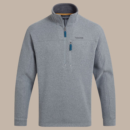 Craghoppers Mens Torney III Knitlook Half Zip Fleece