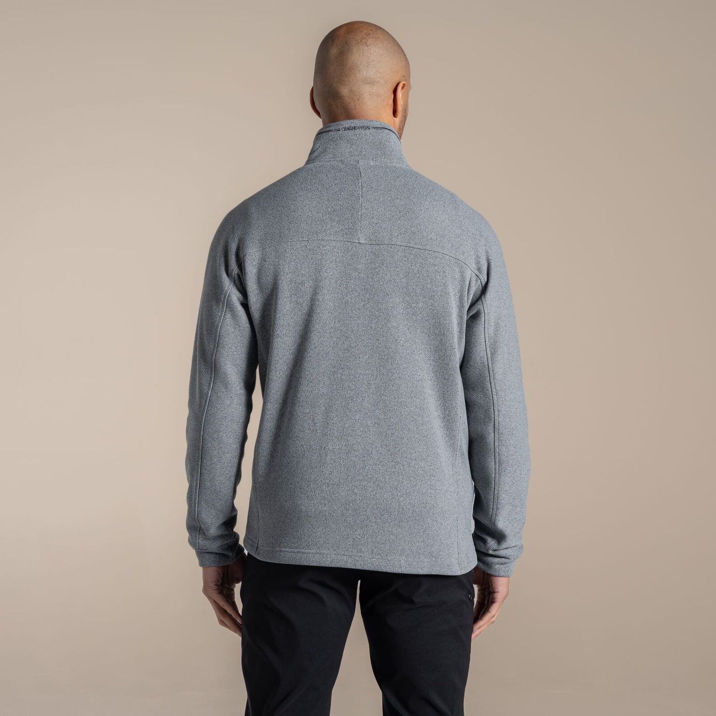 Craghoppers Mens Torney III Knitlook Half Zip Fleece