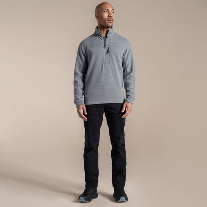 Craghoppers Mens Torney III Knitlook Half Zip Fleece