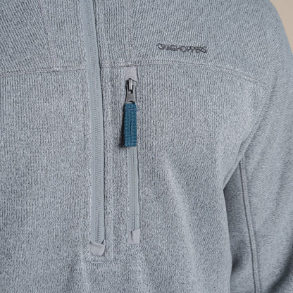 Craghoppers Mens Torney III Knitlook Half Zip Fleece