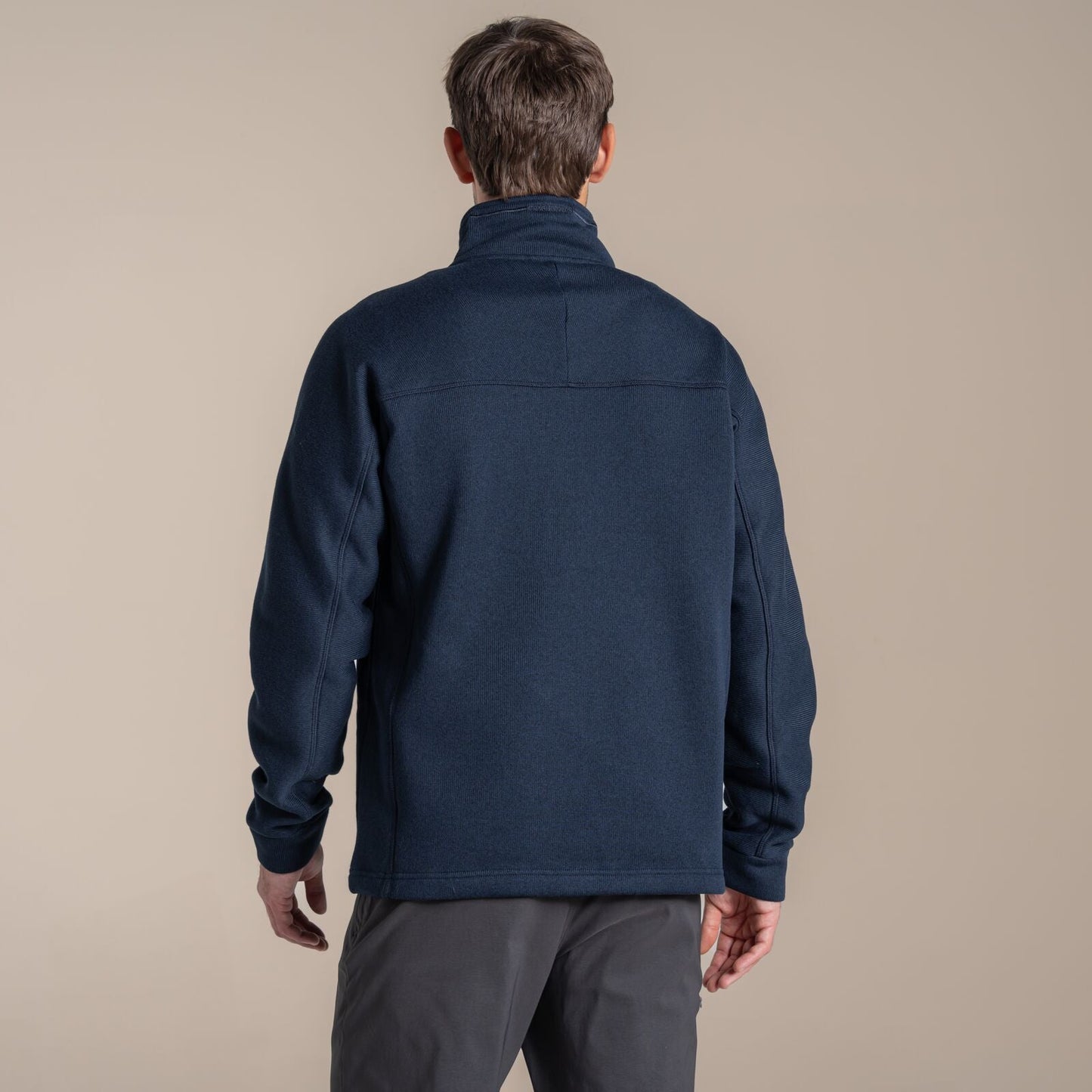 Craghoppers Mens Torney III Knitlook Half Zip Fleece