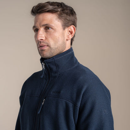 Craghoppers Mens Torney III Knitlook Half Zip Fleece