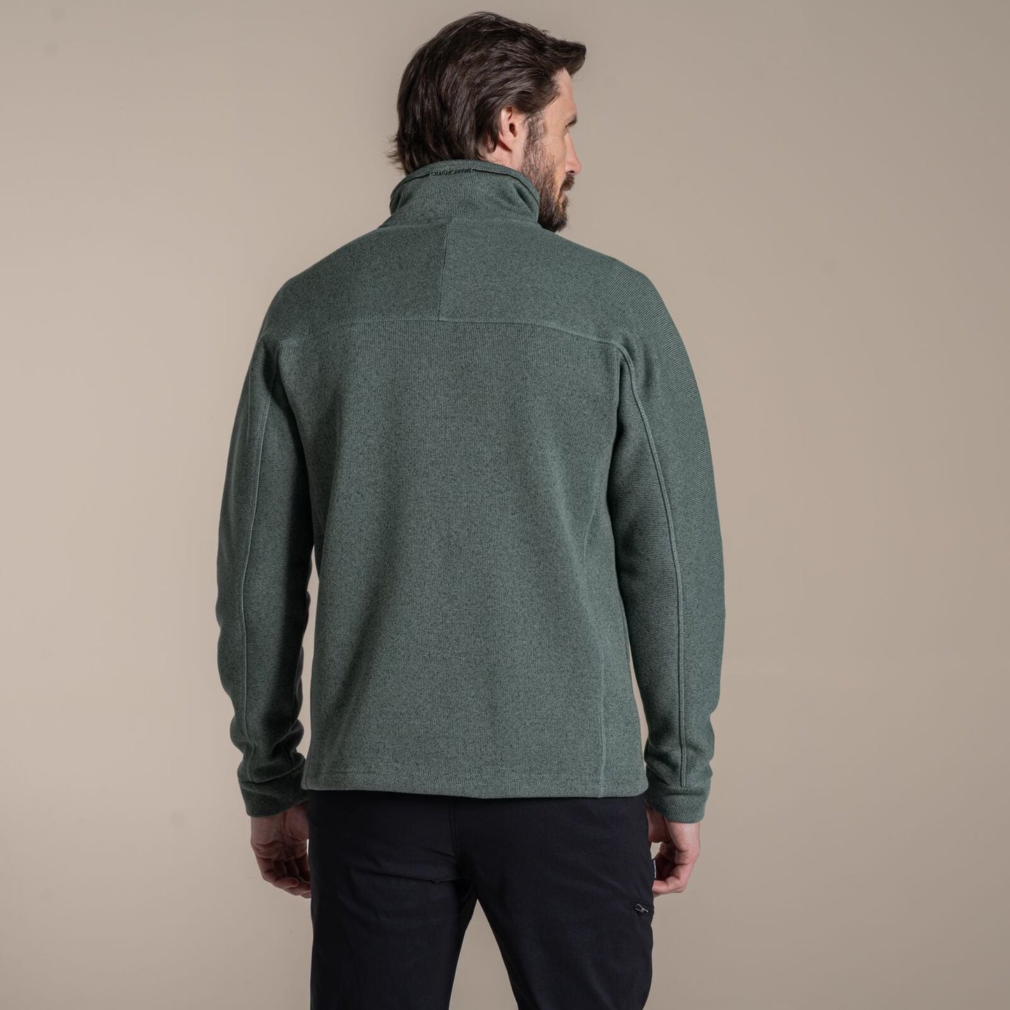 Craghoppers Mens Torney III Knitlook Half Zip Fleece