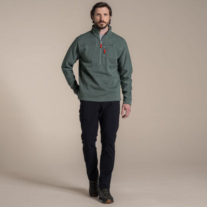 Craghoppers Mens Torney III Knitlook Half Zip Fleece