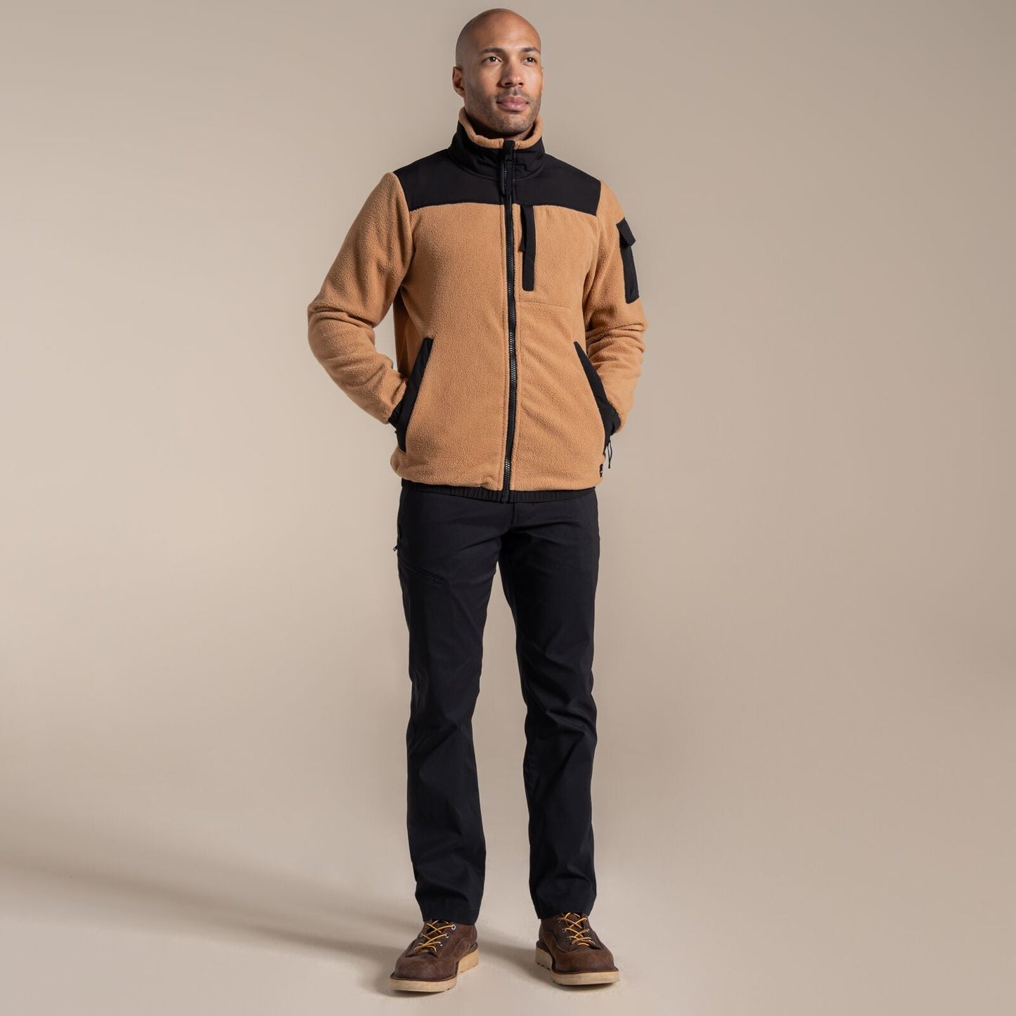 Craghoppers Mens Braefell Borg Full Zip Fleece