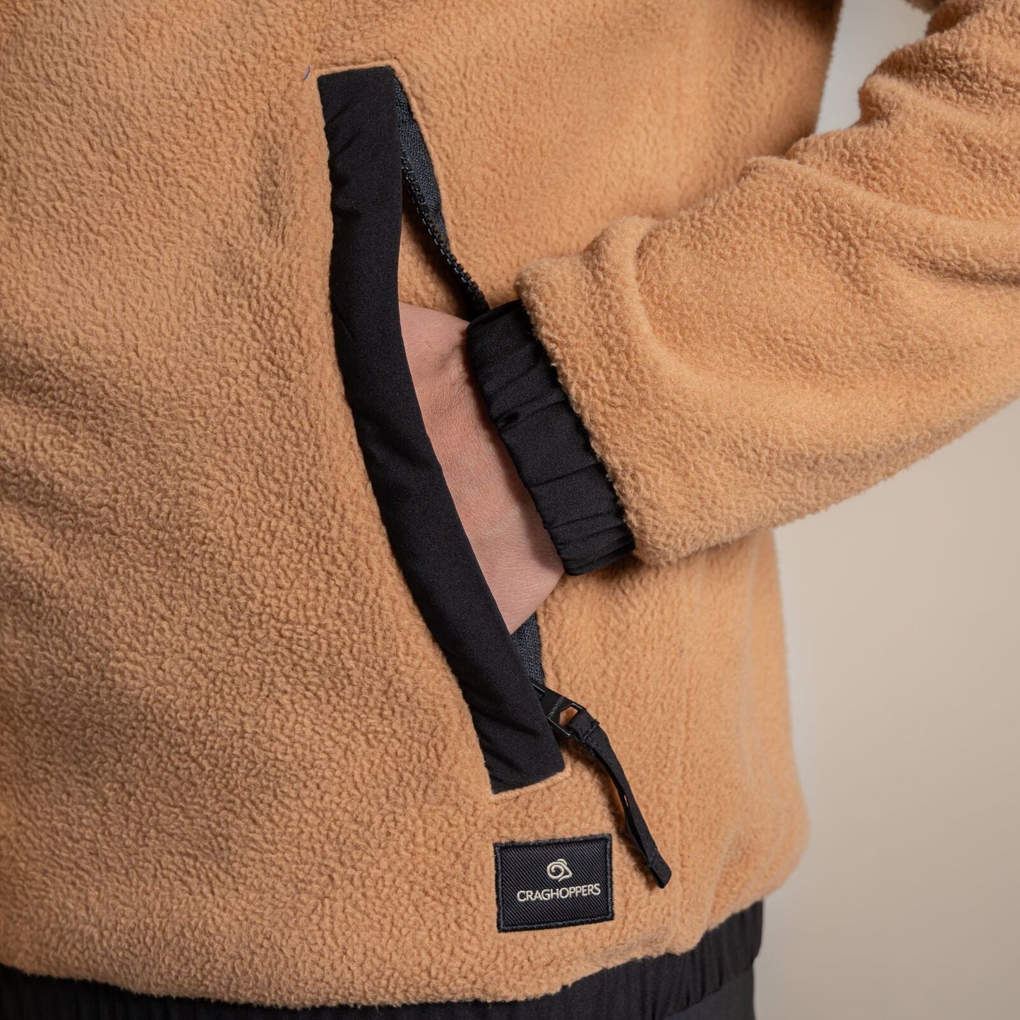 Craghoppers Mens Braefell Borg Full Zip Fleece