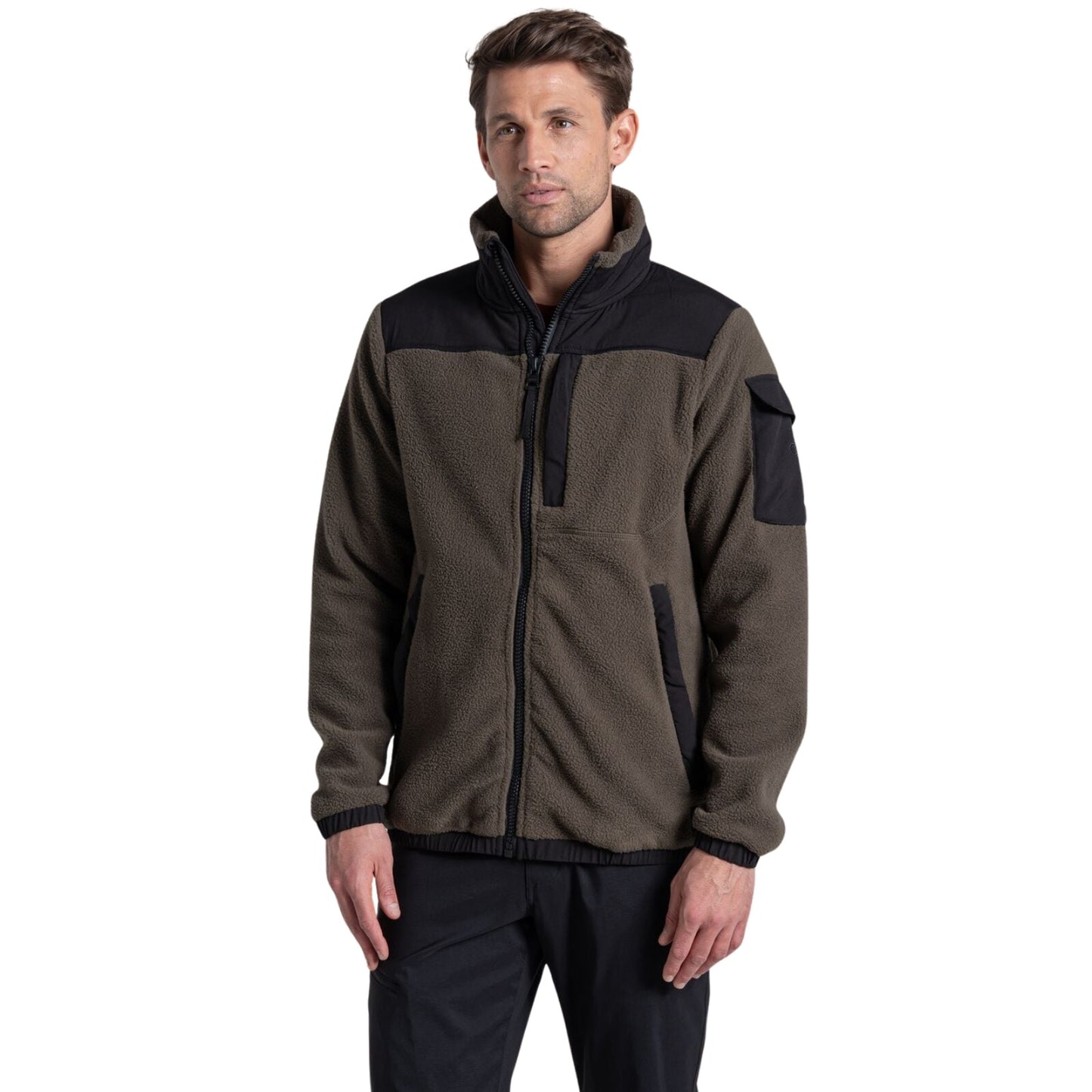 Craghoppers Mens Braefell Borg Full Zip Fleece