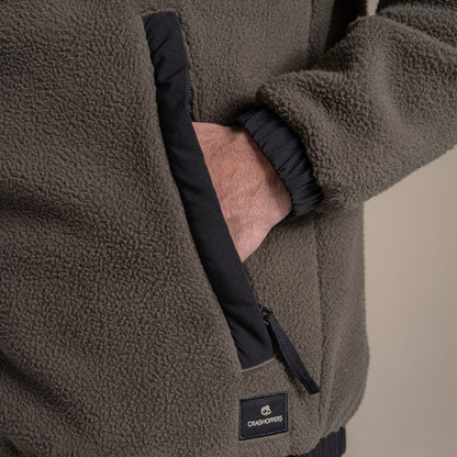 Craghoppers Mens Braefell Borg Full Zip Fleece