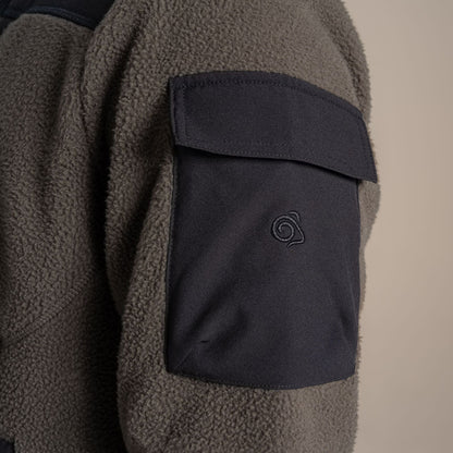 Craghoppers Mens Braefell Borg Full Zip Fleece