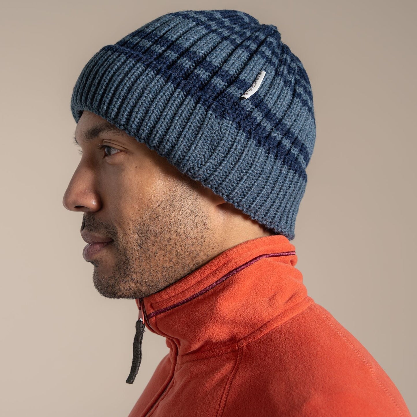 Craghoppers Mens Shale Rib Knit Beanie