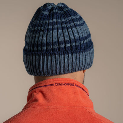 Craghoppers Mens Shale Rib Knit Beanie