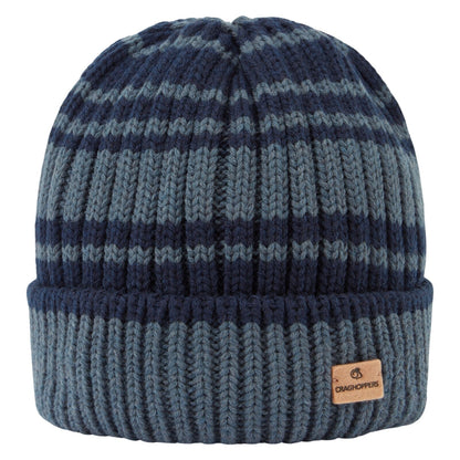 Craghoppers Mens Shale Rib Knit Beanie