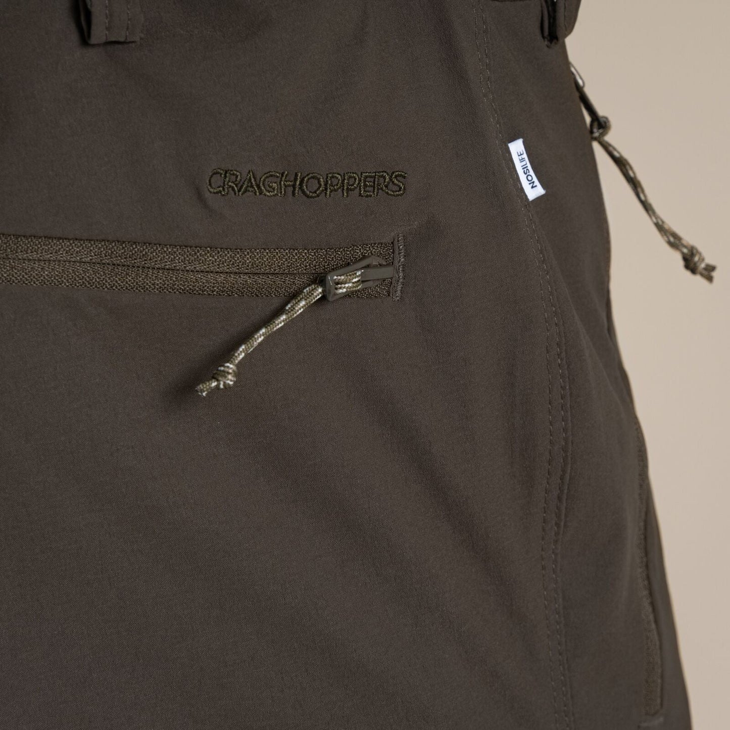 Craghoppers Mens NosiLife Pro III Zip Off Walking Trousers