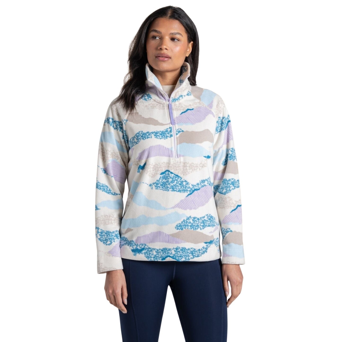 Craghoppers Womens Annjela Quick Dry Half Zip Fleece