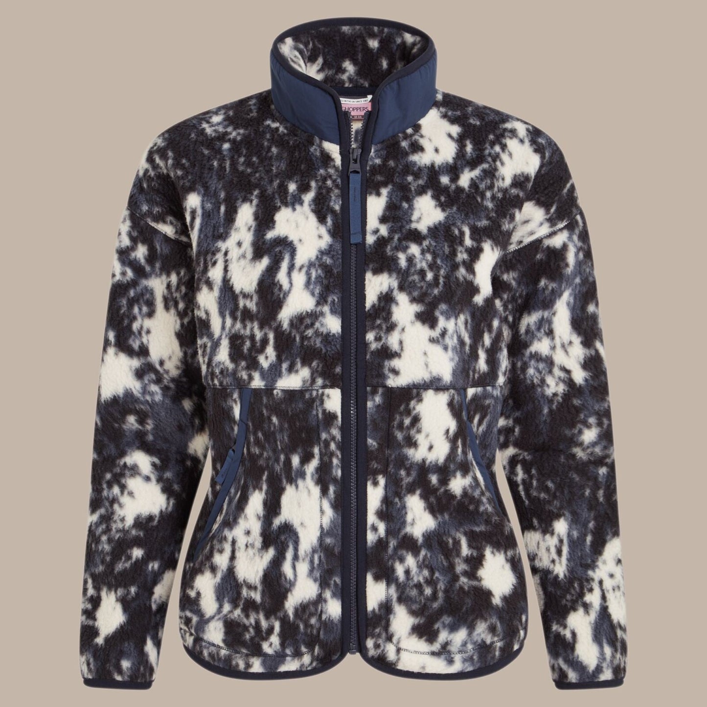 Craghoppers Womens Dante Patterned Full Zip Fleece