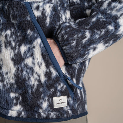 Craghoppers Womens Dante Patterned Full Zip Fleece