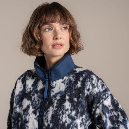 Craghoppers Womens Dante Patterned Full Zip Fleece