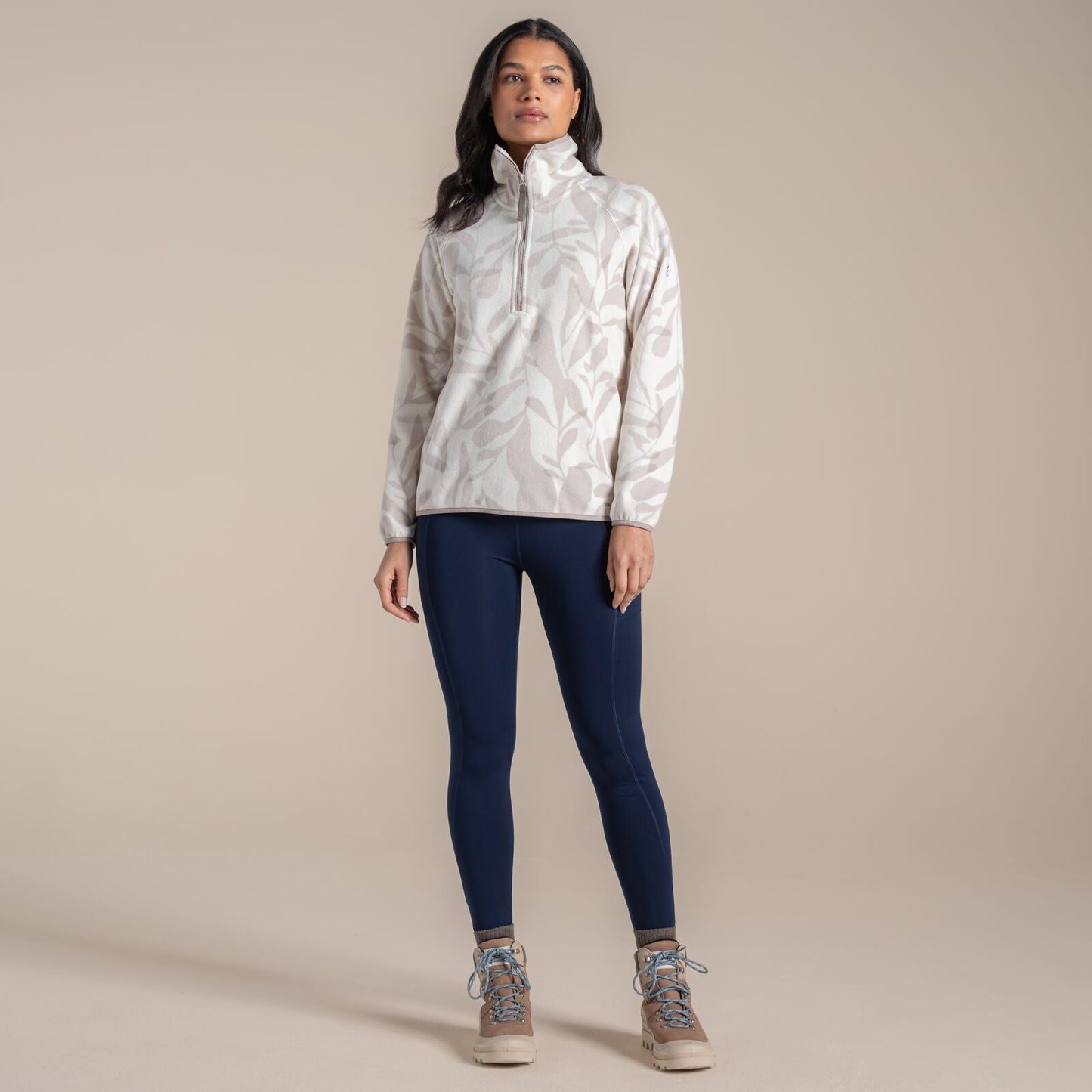 Craghoppers Womens Reedmace Quick Dry Half Zip Fleece