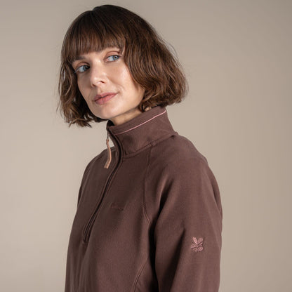 Craghoppers Womens National Trust Miska Half Zip Fleece