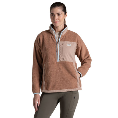 Craghoppers Womens Grange Relaxed Fit Half Zip Fleece
