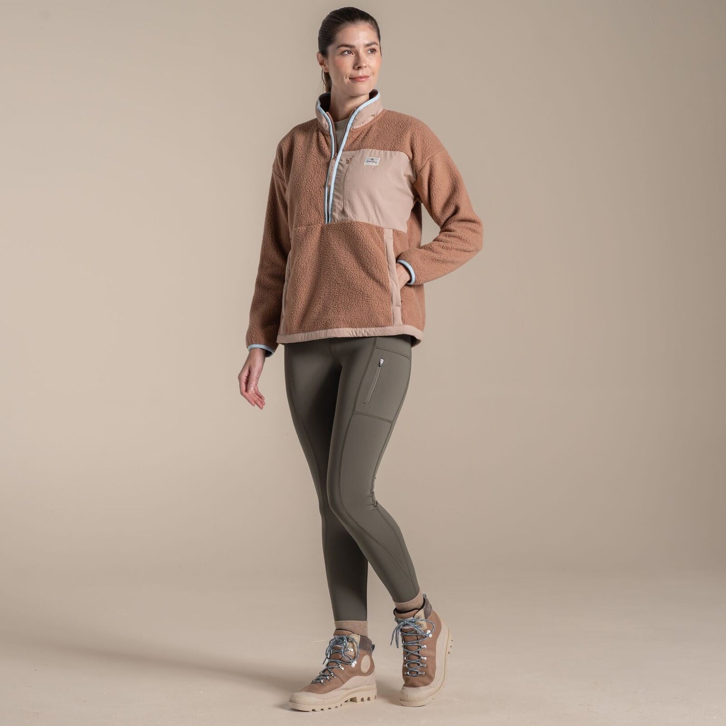 Craghoppers Womens Grange Relaxed Fit Half Zip Fleece