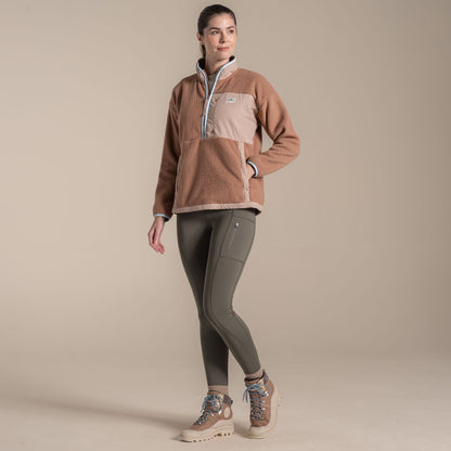 Craghoppers Womens Grange Relaxed Fit Half Zip Fleece