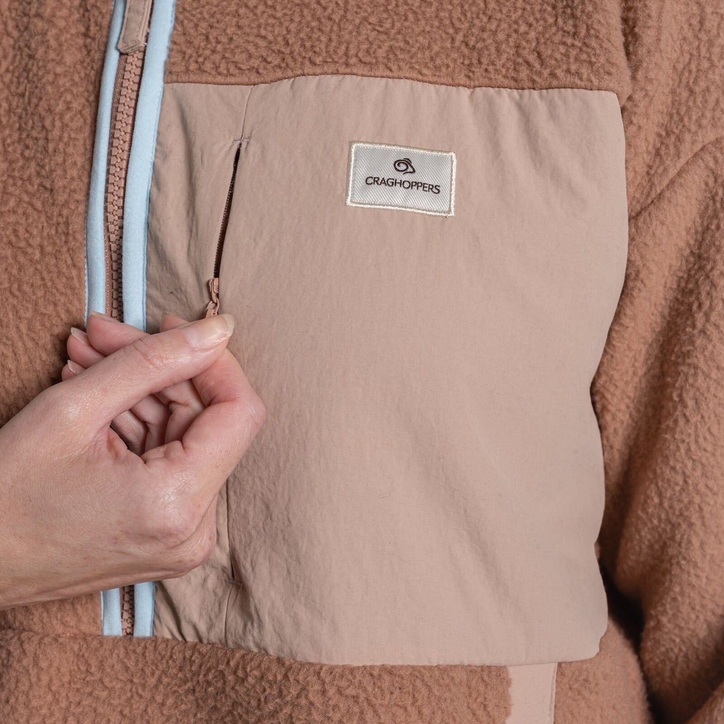 Craghoppers Womens Grange Relaxed Fit Half Zip Fleece