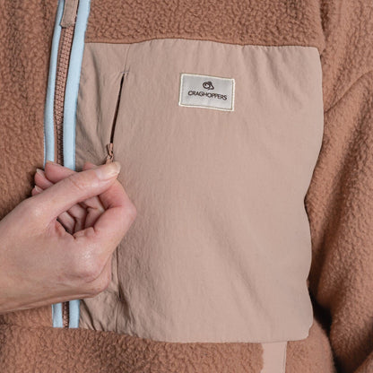 Craghoppers Womens Grange Relaxed Fit Half Zip Fleece