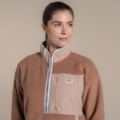 Craghoppers Womens Grange Relaxed Fit Half Zip Fleece