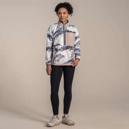 Craghoppers Womens Grange Relaxed Fit Half Zip Fleece