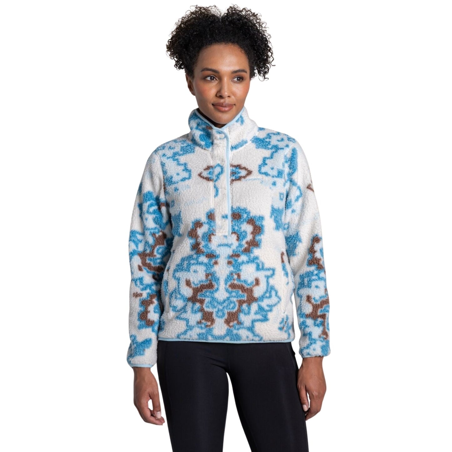 Craghoppers Womens Rosemary II Quick Dry Borg Half Zip Fleece