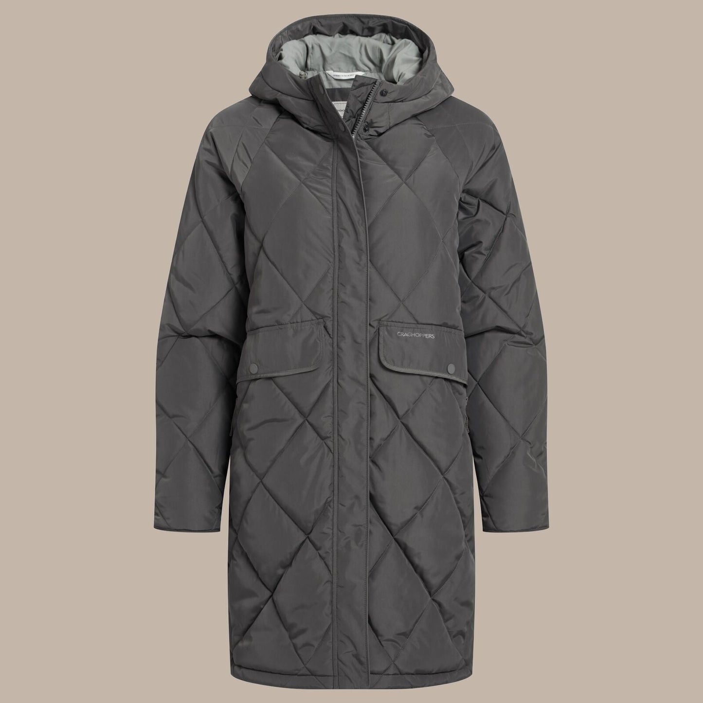 Craghoppers Womens Sweetgrass Long Length Quilted Jacket