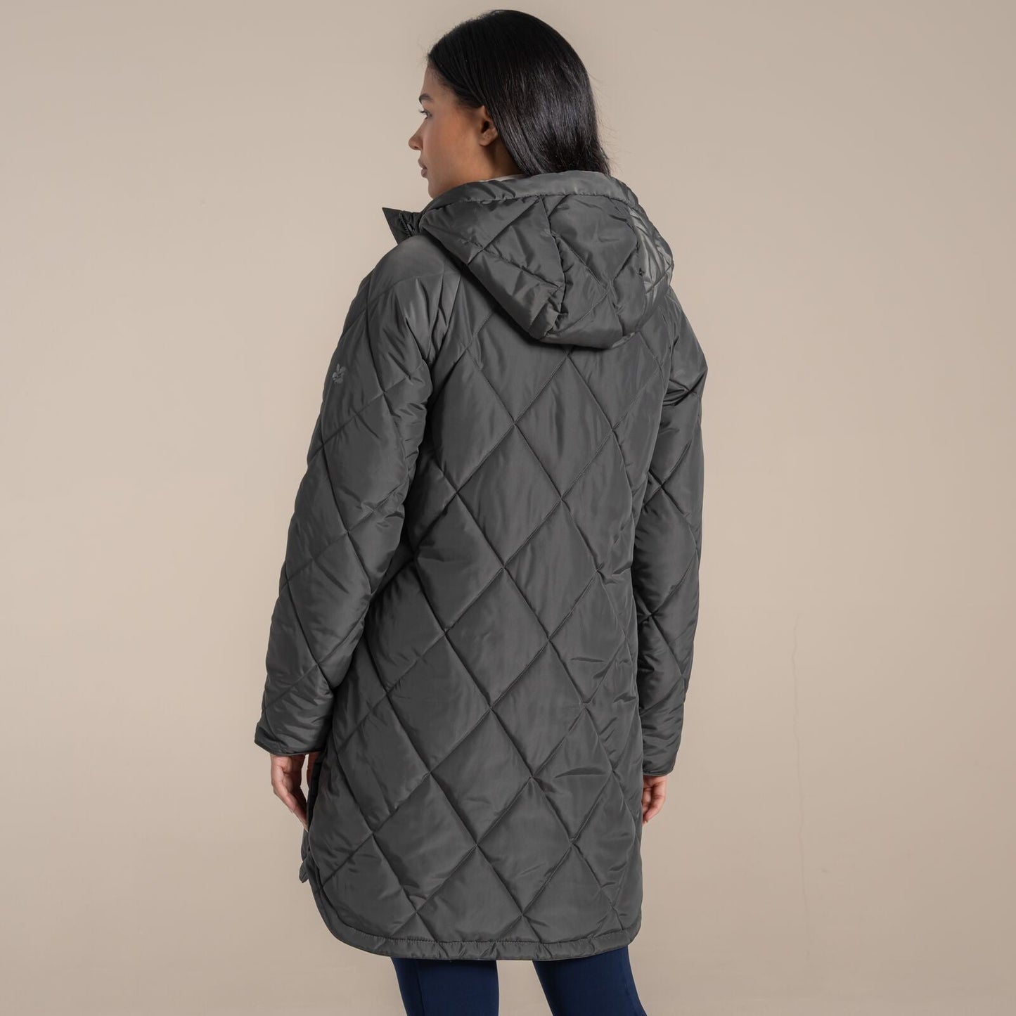 Craghoppers Womens Sweetgrass Long Length Quilted Jacket