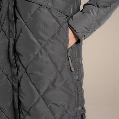 Craghoppers Womens Sweetgrass Long Length Quilted Jacket
