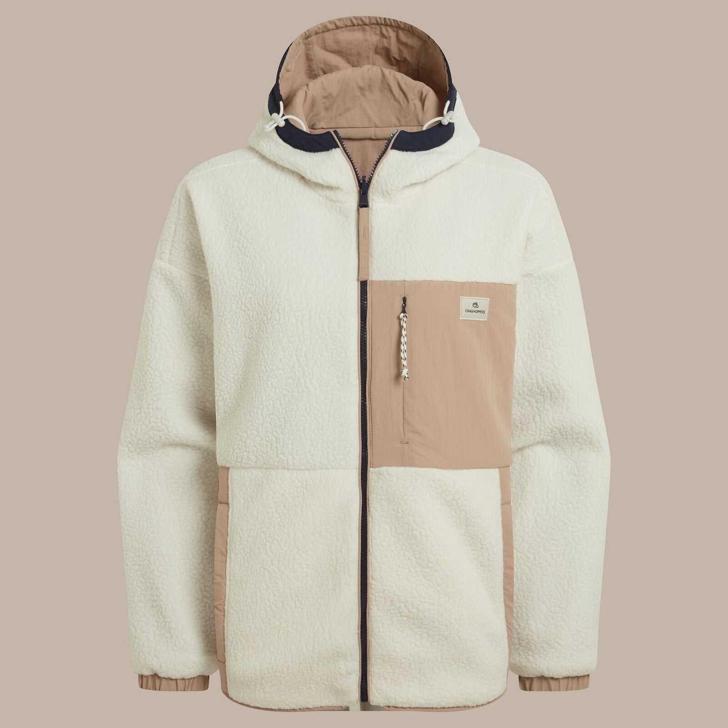 Craghoppers Womens Longlands Reversible Full Zip Fleece