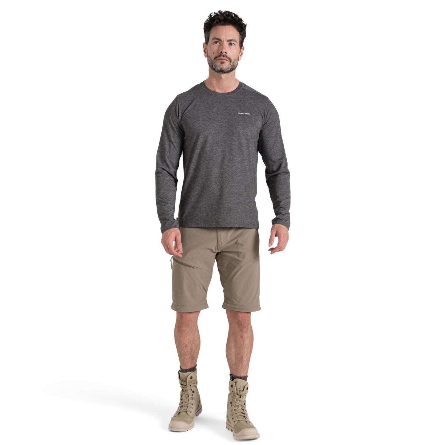 Craghoppers Mens NosiLife Pro III Zip Off Walking Trousers