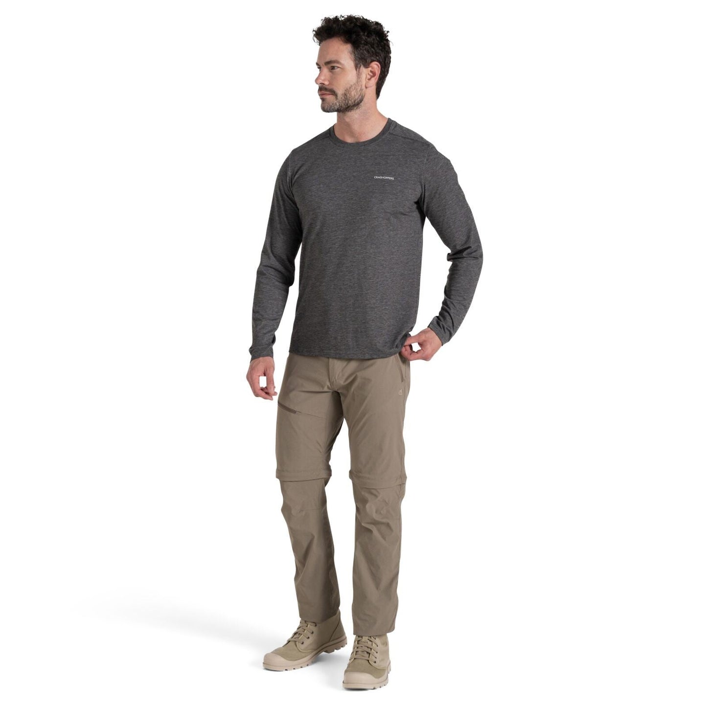 Craghoppers Mens NosiLife Pro III Zip Off Walking Trousers
