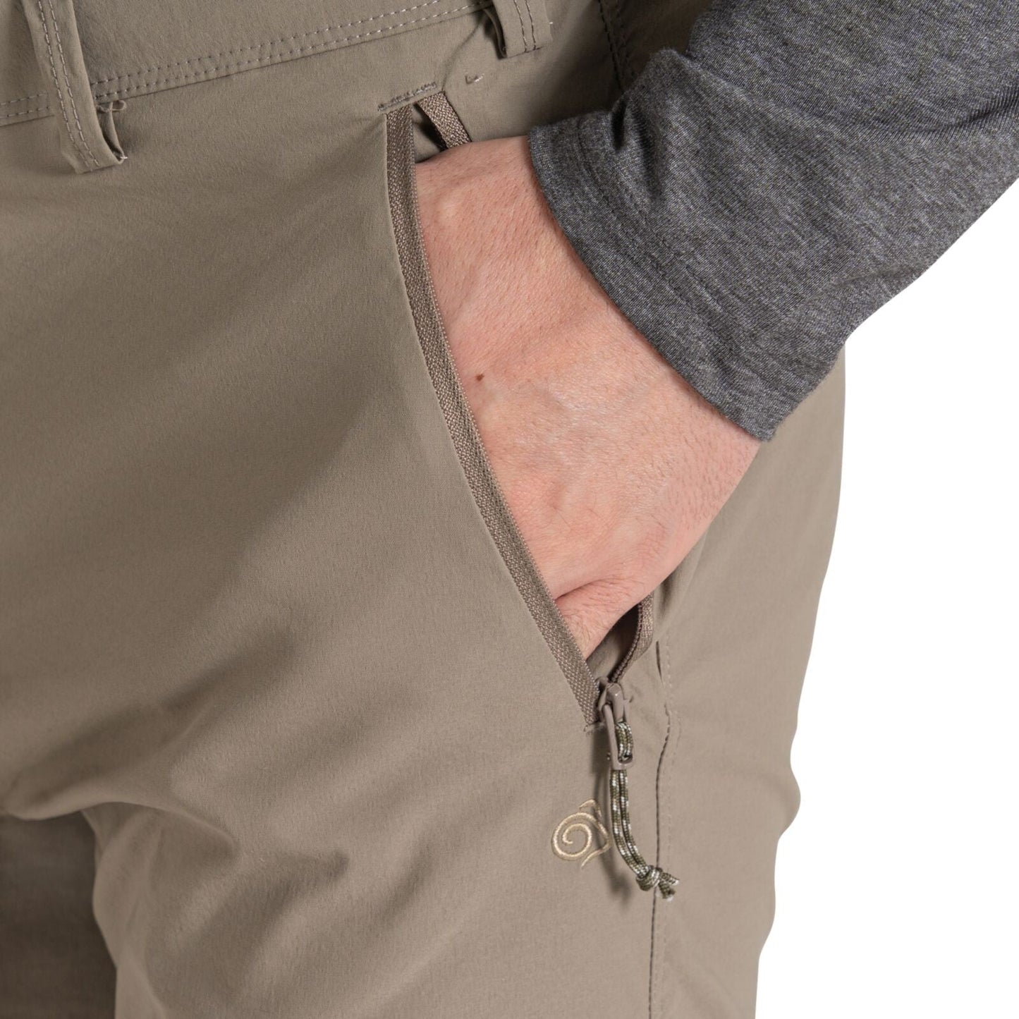 Craghoppers Mens NosiLife Pro III Zip Off Walking Trousers