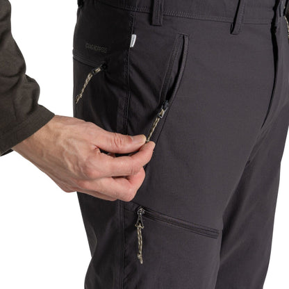 Craghoppers Mens NosiLife Pro III Zip Off Walking Trousers