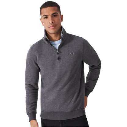 Crew Clothing Mens Classic Half Zip Sweatshirt
