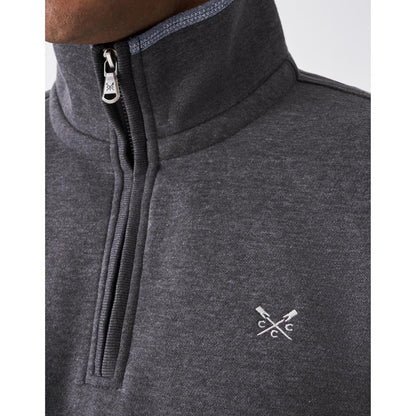 Crew Clothing Mens Classic Half Zip Sweatshirt